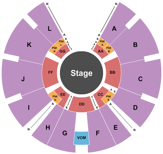 Universoul Circus UniverSoul Circus Seating Chart